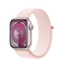 Apple Watch Series 9 GPS 41mm Alumínio Rosa c/ Loop Desportiva Rosa Claro - MR953QL/A