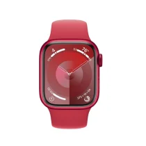 Apple Watch Series 9 GPS 41mm Alumínio (PRODUCT)RED c/ Bracelete Desportiva (PRODUCT) RED - S/M - MRXG3QL/A
