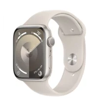 Apple Watch Series 9 GPS 45mm Alumínio Luz das Estrelas c/ Bracelete Desportiva Luz das Estrelas - M/L - MR973QL/A