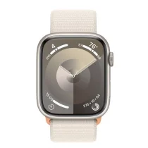 Apple Watch Series 9 GPS 45mm Alumínio Luz das Estrelas c/ Loop Desportiva Luz das Estrelas - MR983QL/A