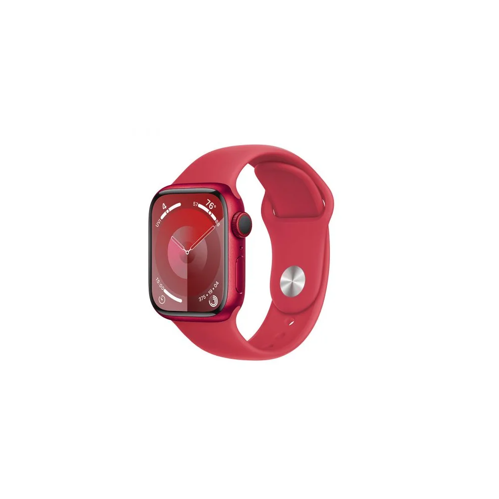 Apple Watch Series 9 GPS + Cellular 41mm Alumínio (PRODUCT)RED c/ Bracelete Desportiva (PRODUCT) RED - M/L - MRY83QL/A