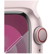 Apple Watch Series 9 GPS + Cellular 41mm Alumínio Rosa c/ Bracelete Desportiva Rosa Claro - S/M - MRHY3QL/A