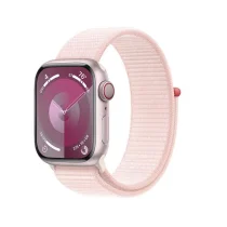 Apple Watch Series 9 GPS + Cellular 41mm Alumínio Rosa c/ Loop Desportiva Rosa Claro - MRJ13QL/A