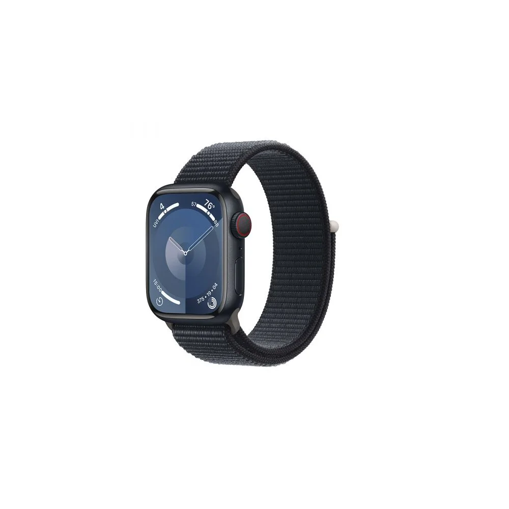 Apple Watch Series 9 GPS + Cellular 41mm Alumínio Meia-Noite c/ Loop Desportiva Meia-Noite - MRHU3QL/A