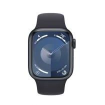 Apple Watch Series 9 GPS + Cellular 41mm Alumínio Meia-Noite c/ Bracelete Desportiva Meia-Noite - S/M - MRHR3QL/A