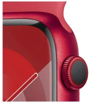 Apple Watch Series 9 GPS + Cellular 45mm Alumínio (PRODUCT)RED c/ Bracelete Desportiva (PRODUCT) RED - M/L - MRYG3QL/A