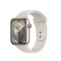 Apple Watch Series 9 GPS + Cellular 45mm Alumínio Luz das Estrelas c/ Bracelete Desportiva Luz das Estrelas - S/M - MRM83QL/A