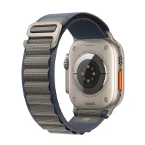 Apple Watch Ultra 2 GPS + Cellular 49mm Titânio c/ Loop Alpine Azul - Small - MREK3PO/A