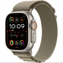 Apple Watch Ultra 2 GPS + Cellular 49mm Titânio c/ Loop Alpine Azeitona - L - MRF03PO/A