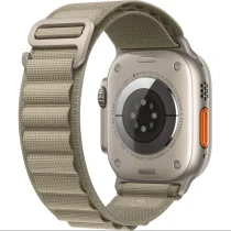 Apple Watch Ultra 2 GPS + Cellular 49mm Titânio c/ Loop Alpine Azeitona - L - MRF03PO/A