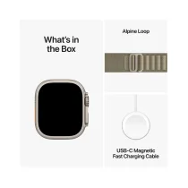 APPLE WATCH ULTRA 2 49MM TITANIUM OLIVE ALIPNE LOOP M - MREY3TY/A