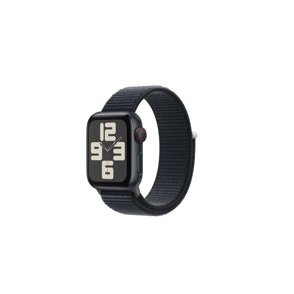 Apple Watch SE (2023) GPS+Cellular 40mm Alumínio Meia-Noite c/ Loop Desportiva Meia-Noite - MRGE3QL/A