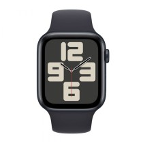 Apple Watch SE (2023) GPS+Cellular 44mm Alumínio Meia-Noite c/ Bracelete Desportiva Meia-Noite - Small/Medium - MRH53QL/A