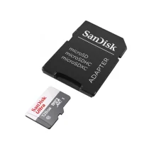 SanDisk 128GB MicroSDXC Ultra Lite Class10 UHS-I + Adapter - SDSQUNR-128G-GN3MA