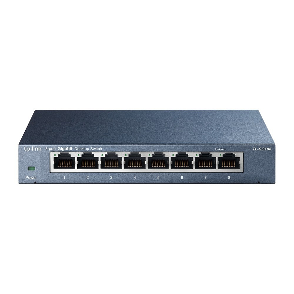 Switch TP-Link GIGABIT 8 Portas - TL-SG108