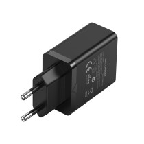 Cargador de Pared Vention FBAB0-EU 2xUSB 18W Negro