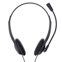 Auriculares Trust Chat Headset 24659 con Micr�fono Jack 3.5 Negros