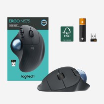 Logitech M575 Wireless Trackball Preto