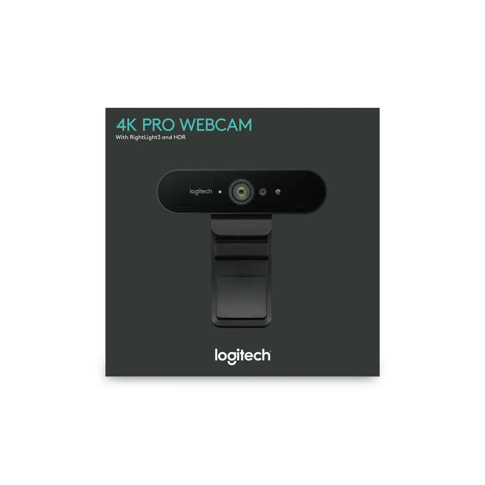 Logitech Webcam BRIO 4K Ultra HD RightLight