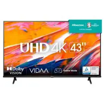 TV Hisense 43'' 43A6K LED UHD 4K Smart TV