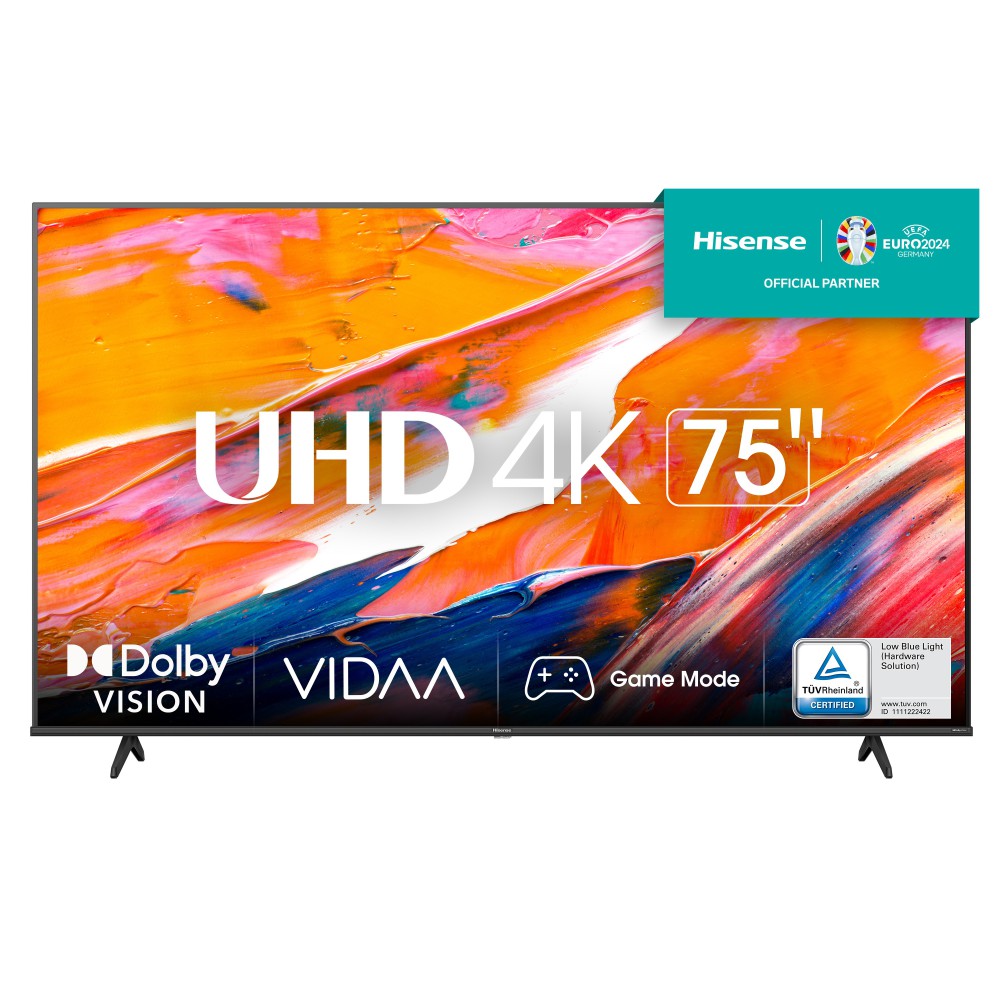 TV Hisense 75" 75A6K LED UHD 4K Smart TV