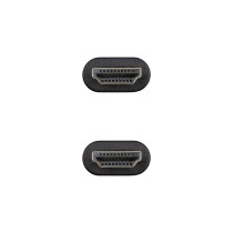 Cable HDMI 2.0 4K CCS Nanocable 10.15.3900 HDMI Macho - HDMI Macho 50cm Negro
