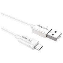 Cable USB 2.0 Duracell USB5023W USB Macho - MicroUSB Macho 2m Blanco