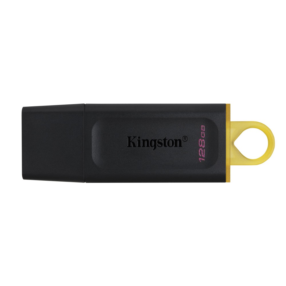 Kingston Technology DataTraveler Exodia unidade de memória USB 128 GB USB Type-A 3.2 Gen 1 (3.1 Gen 1) Preto, Amarelo