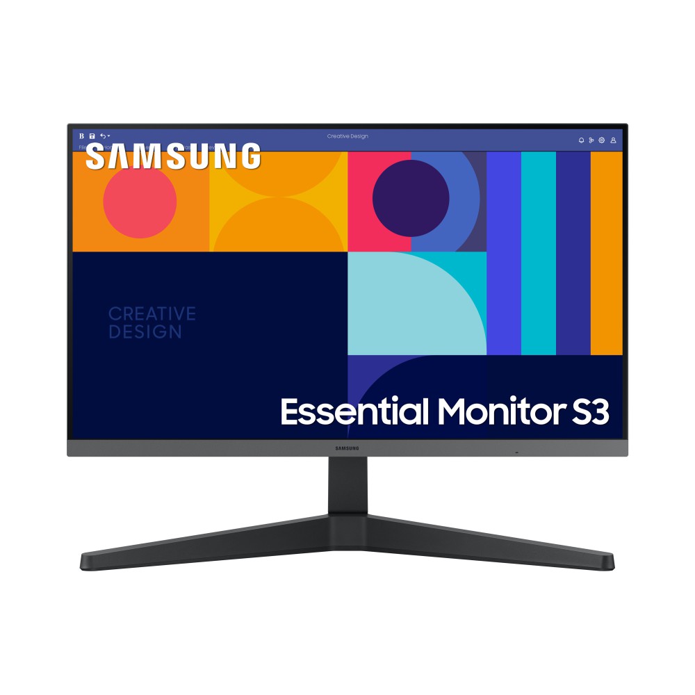 Samsung Essential Monitor S33GC monitor de ecrã 61 cm (24") 1920 x 1080 pixels Full HD LED Preto