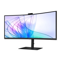 Samsung ViewFinity S6 S65VC monitor de ecrã 86,4 cm (34") 3440 x 1440 pixels UltraWide Quad HD Preto