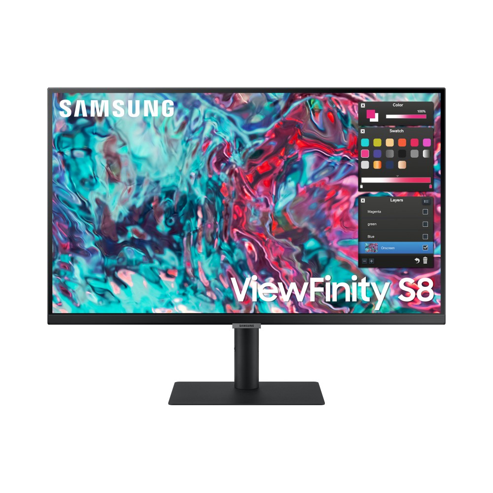 Samsung ViewFinity S8 S80TB LED display 68,6 cm (27") 3840 x 2160 pixels 4K Ultra HD Preto