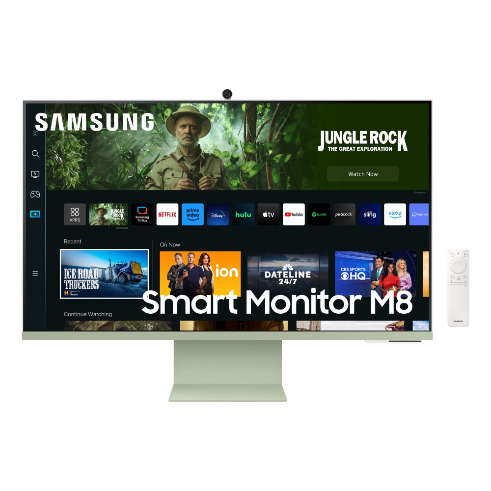 Samsung Smart Monitor M8 M80C monitor de ecrã 81,3 cm (32") 3840 x 2160 pixels 4K Ultra HD LCD Verde