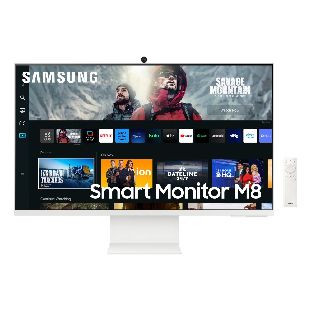 Samsung Smart Monitor M8 M80C monitor de ecrã 81,3 cm (32") 3840 x 2160 pixels 4K Ultra HD LED Branco