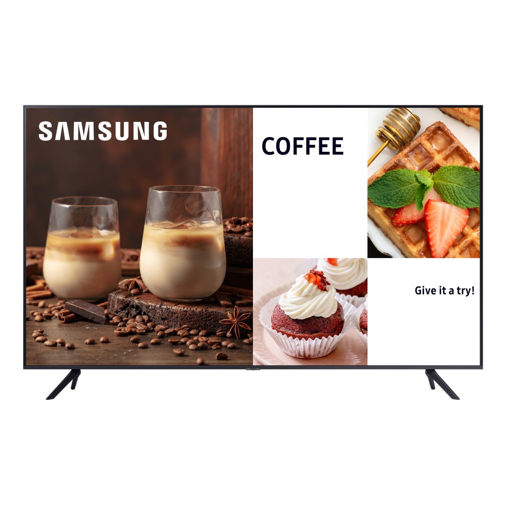 Samsung BEC-H Series BE75C-H Plasma digital 190,5 cm (75") LED Wi-Fi 4K Ultra HD Preto Processador built-in Tizen