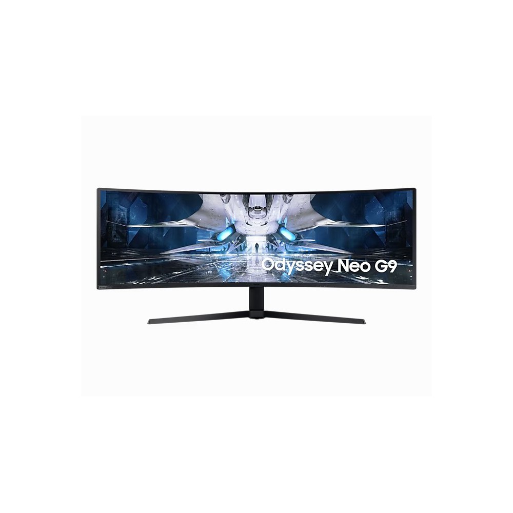 Samsung Odyssey LS49AG954NP monitor de ecrã 124,5 cm (49") 5120 x 1440 pixels DWQHD LCD Preto, Branco