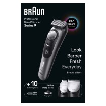 Braun BeardTrimmer BT9420 Bateria 40 2 cm Molhado & Seco Preto, Cinzento