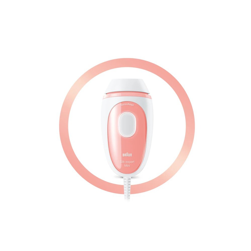 Braun Silk-expert Mini PL1000 IPL Luz Pulsada Intensa (IPL) Rosa, Branco