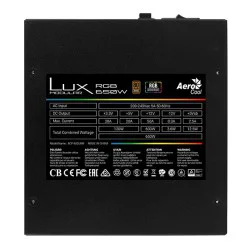 Aerocool LUX 650M RGB 650W 80 Plus Bronze Semi-Modular - LUXRGB650M