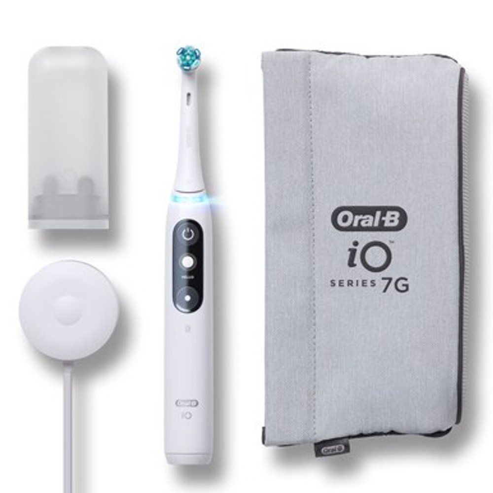 Oral-B iO 7 Adulto Escova de dentes vibratória Branco