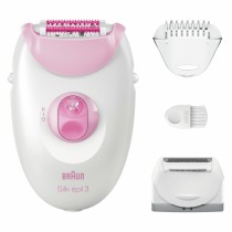 Braun Silk-épil 3 3-031 20 pinças Rosa, Branco