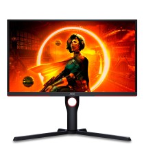 AOC G3 25G3ZM BK monitor de ecrã 62,2 cm (24.5") 1920 x 1080 pixels Full HD Preto, Vermelho