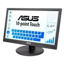 ASUS VT168HR monitor de ecrã 39,6 cm (15.6") 1366 x 768 pixels WXGA LED Ecrã táctil Preto