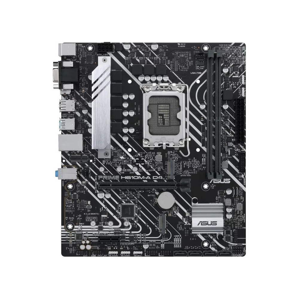 ASUS PRIME H610M-A D4-CSM Intel H610 LGA 1700 micro ATX