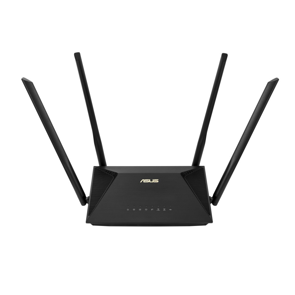 ASUS RT-AX53U router sem fios Gigabit Ethernet Dual-band (2,4 GHz 5 GHz) Preto