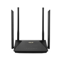 ASUS RT-AX53U router sem fios Gigabit Ethernet Dual-band (2,4 GHz 5 GHz) Preto