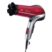 Braun HD770 secador de cabelo 2200 W Vermelho, Prateado