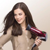 Braun HD770 secador de cabelo 2200 W Vermelho, Prateado