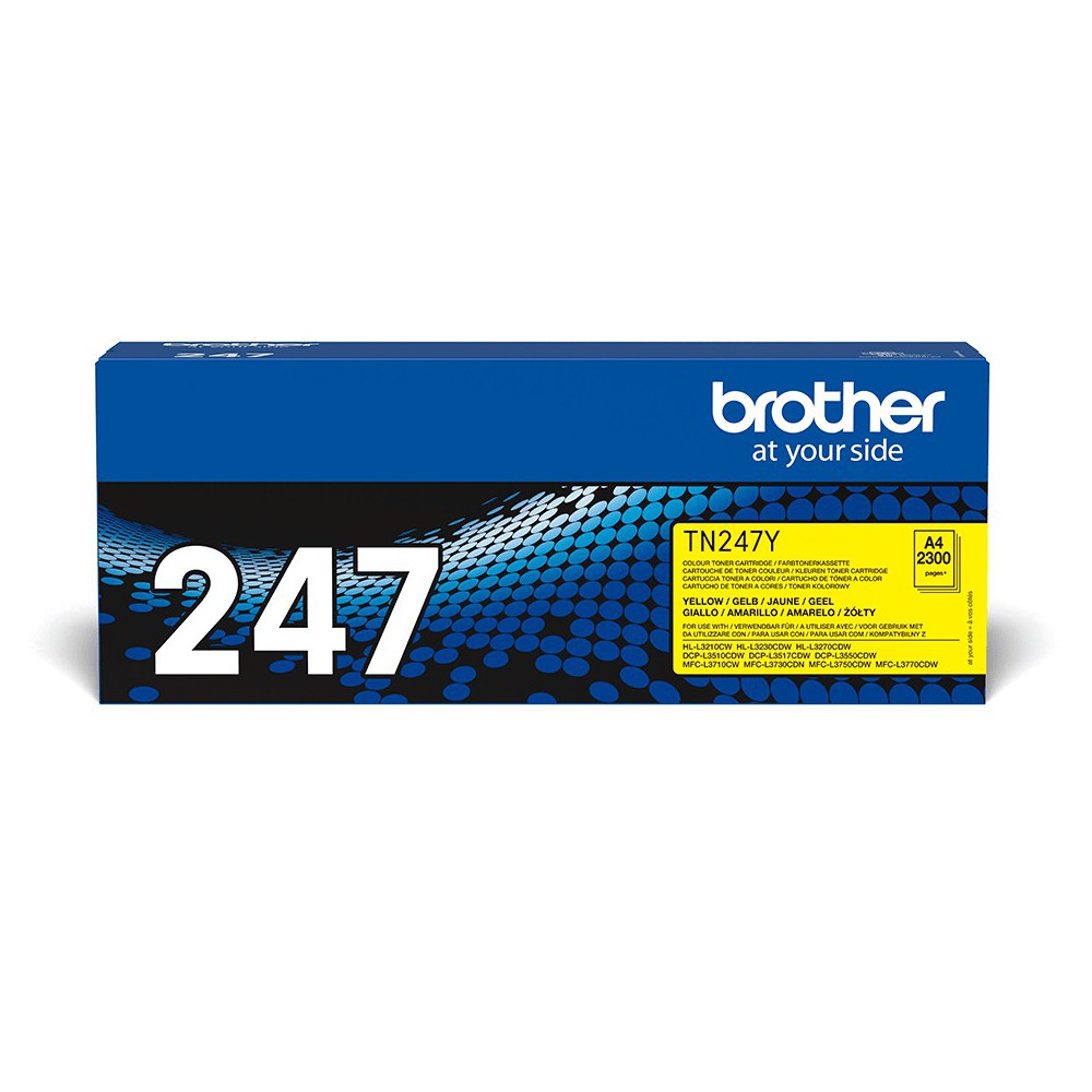 Brother TN-247Y toner 1 unidade(s) Original Amarelo