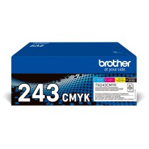 Brother TN-243CMYK toner 1 unidade(s) Original Preto, Ciano, Magenta, Amarelo