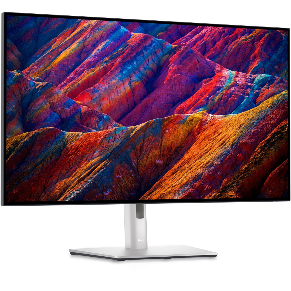 DELL UltraSharp U3223QE LED display 80 cm (31.5") 3840 x 2160 pixels 4K Ultra HD LCD Prateado